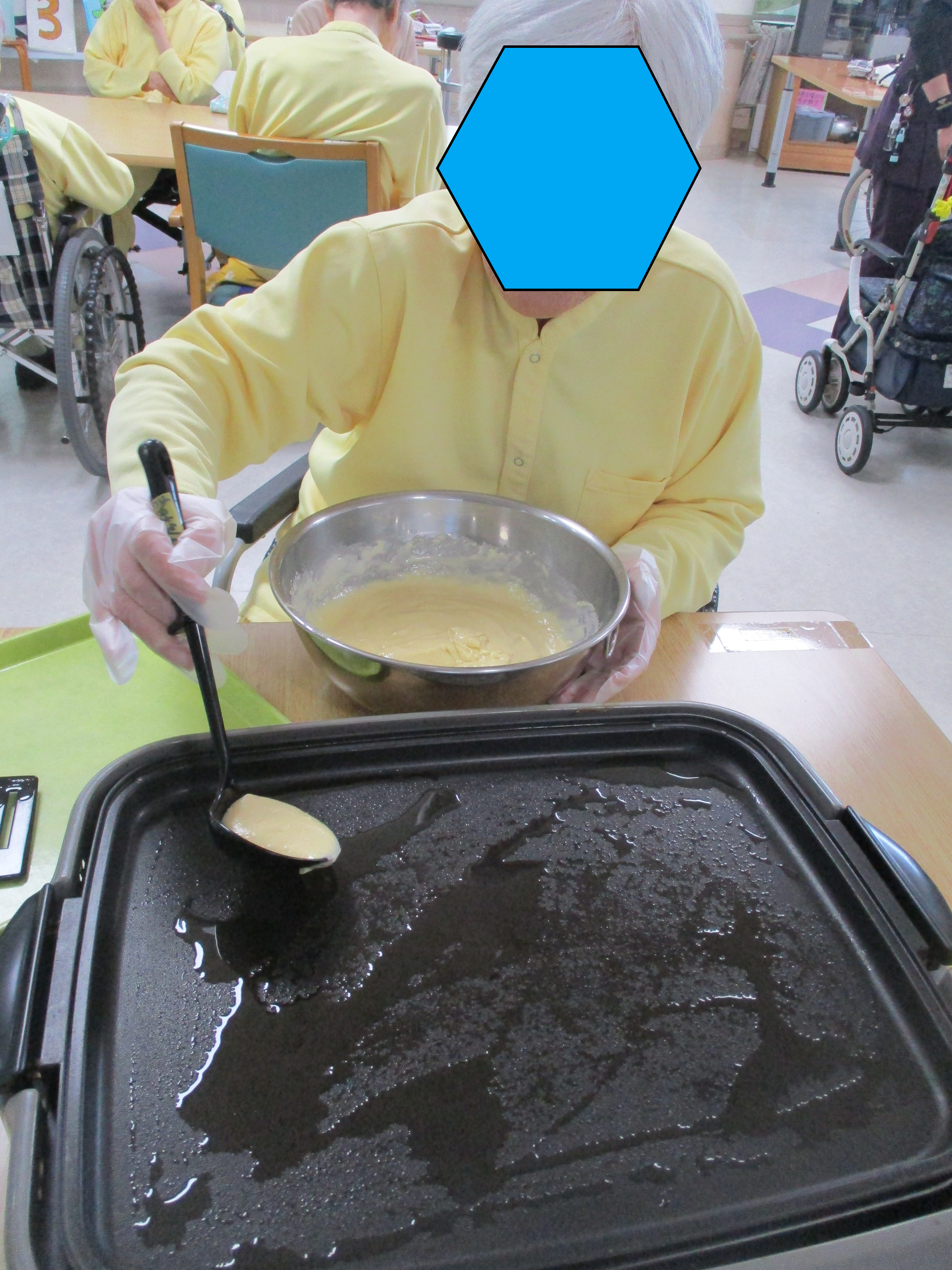 パンケーキを作りました!